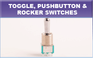 Toggle Pushbutton Rocker Switches