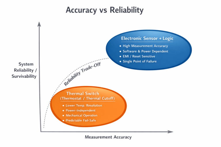 When Is a Thermal Switch Better Than a Temperature Sensor + Logic?